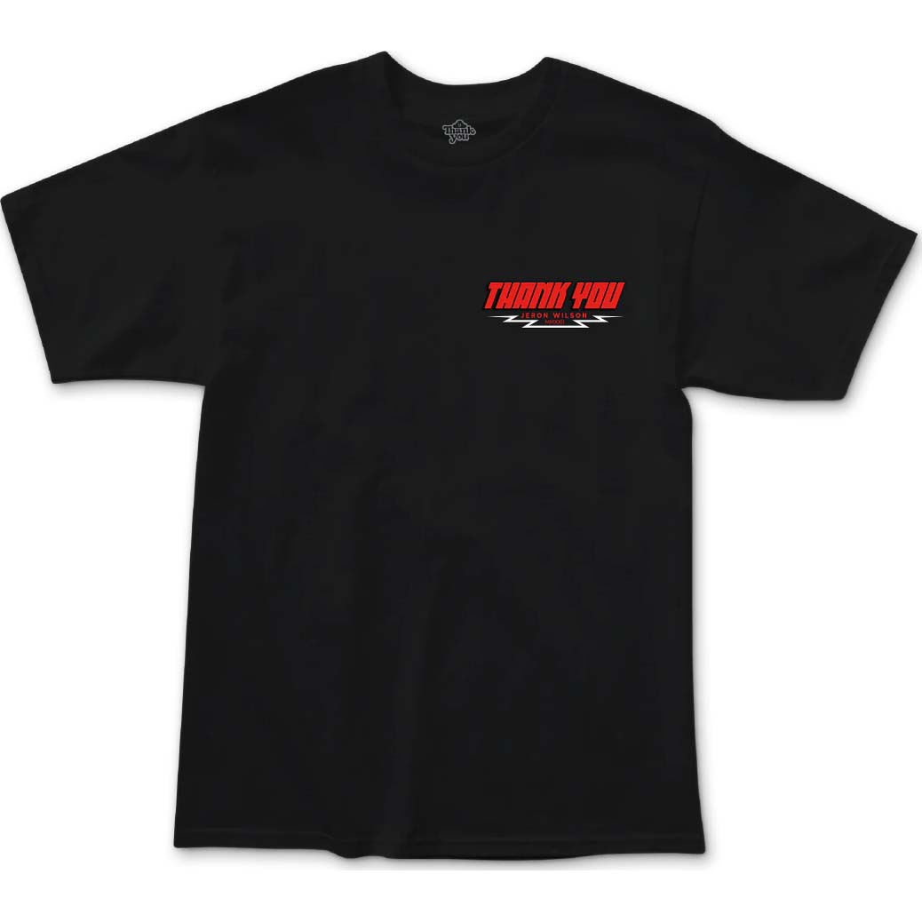 Thank You X Jeron Wilson Duck Shield T Shirt - Black