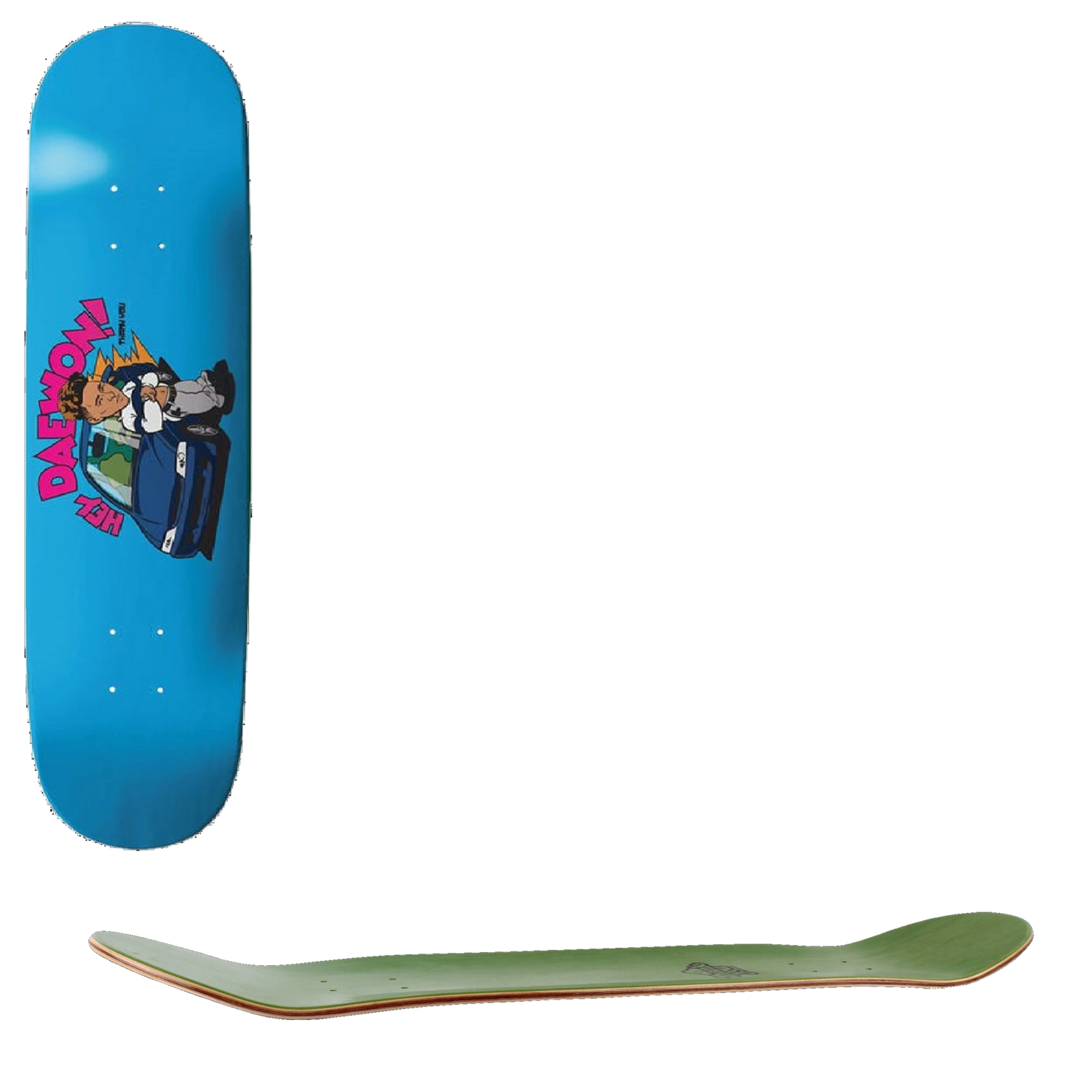 Thank You Acura Skateboard Deck 8.25''
