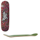 Thank You Paisley Skateboard Deck 8.25''