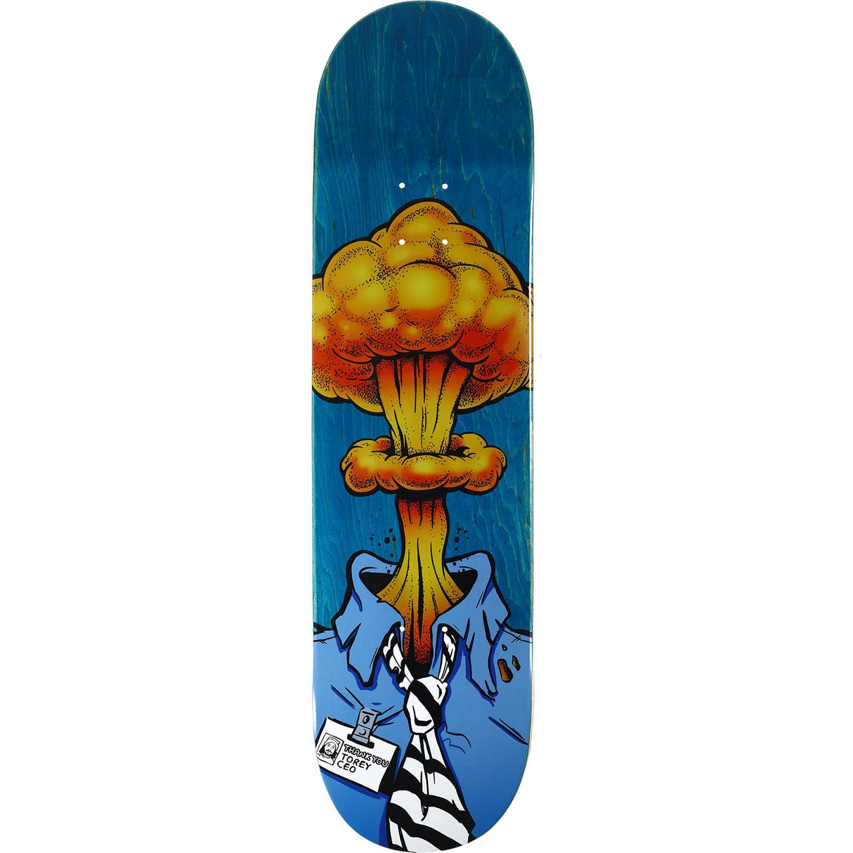Thank You Atomic Bomb "Ceo" Skateboard Deck - Pudwill 8"