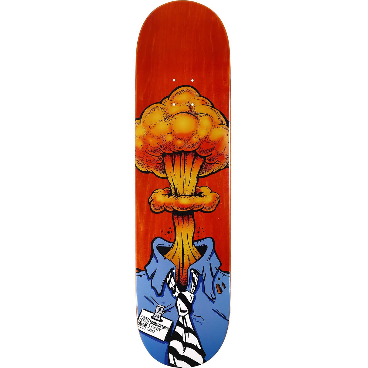 Thank You Atomic Bomb "Ceo" Skateboard Deck - Pudwill 8"