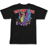 Thank You Dragon Snap T Shirt - Black