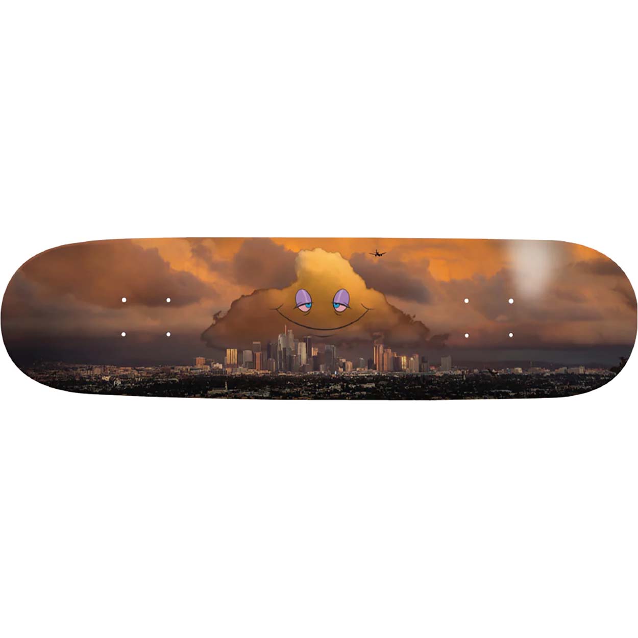 Thank You Head In The Clouds Downtown Skateboard Deck 8.5"