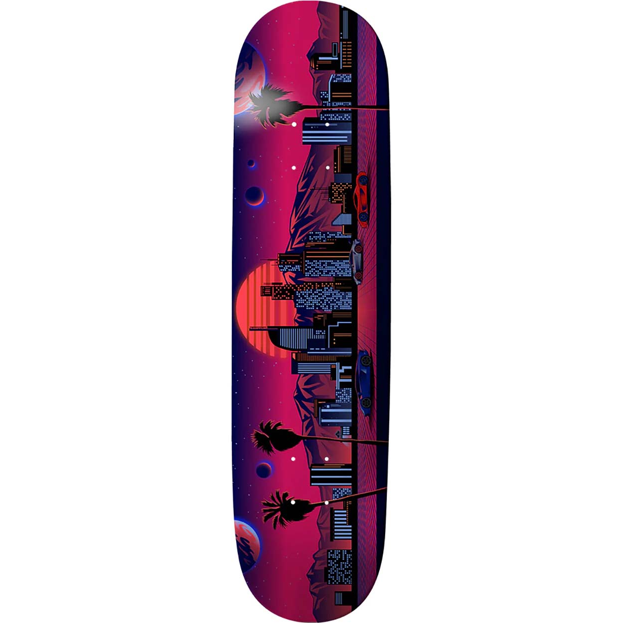 Thank You Vapor Wave Skateboard Deck - Pudwill 8.5"