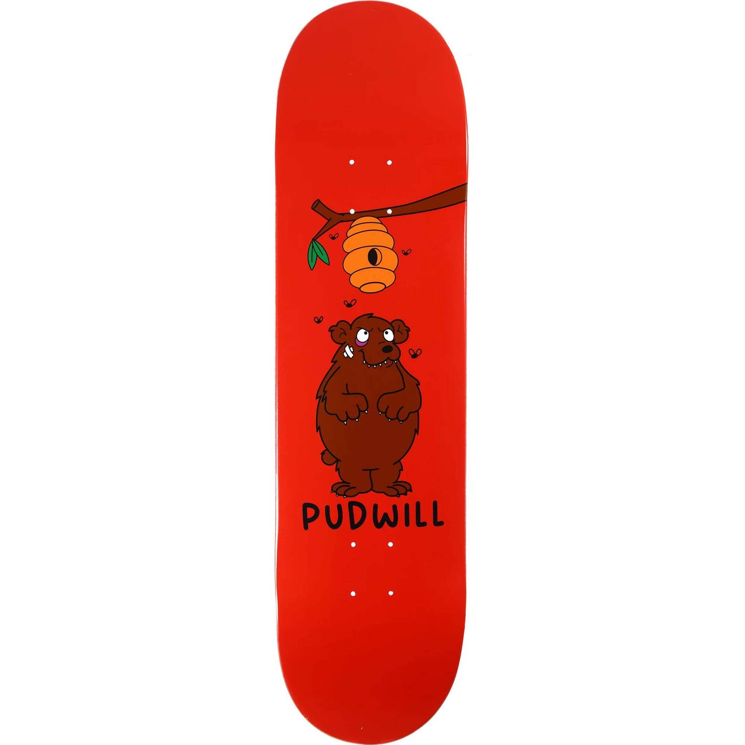 Thank You Hungry Bear Skateboard Deck - Pudwill  8.38"