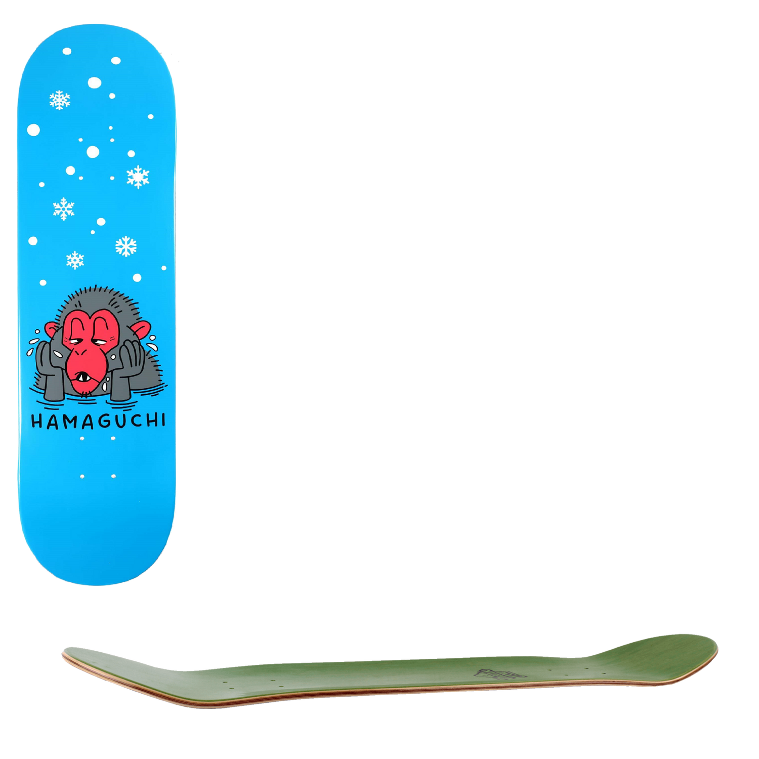 Thank You Snow Monkey Skateboard Deck - Hamaguchi 8.5"