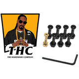 THC Snoop 1" Skateboard Truck Bolts