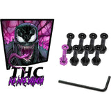 THC Venom 1" Skateboard Truck Bolts