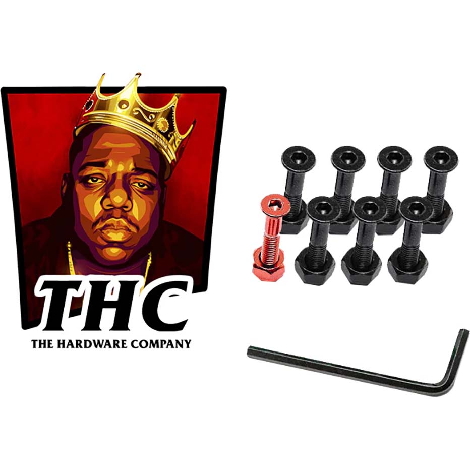 THC 1" Skateboard Truck Bolts - Biggie