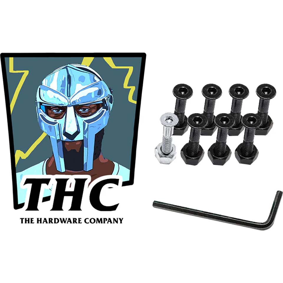 THC 1" Skateboard Truck Bolts - DOOM