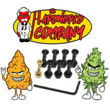 THC 1" Skateboard Truck Bolts - Hard World