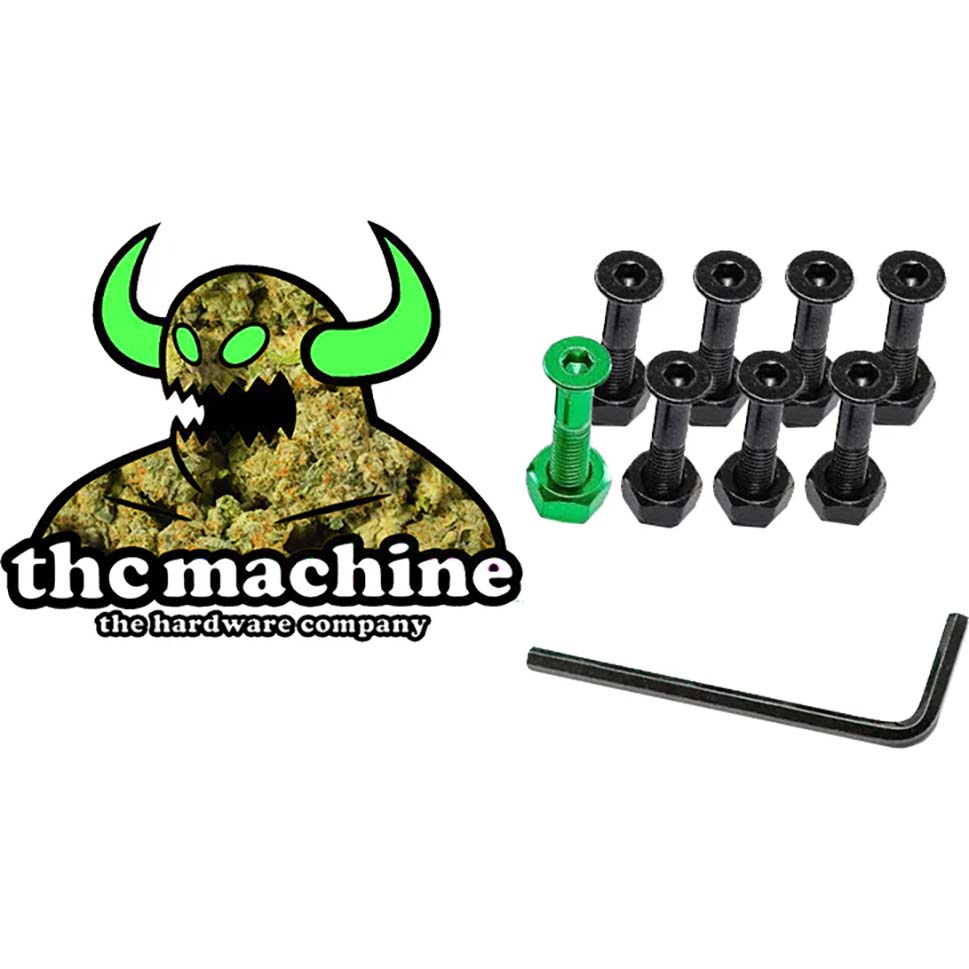 THC 1" Skateboard Truck Bolts - THC Machine