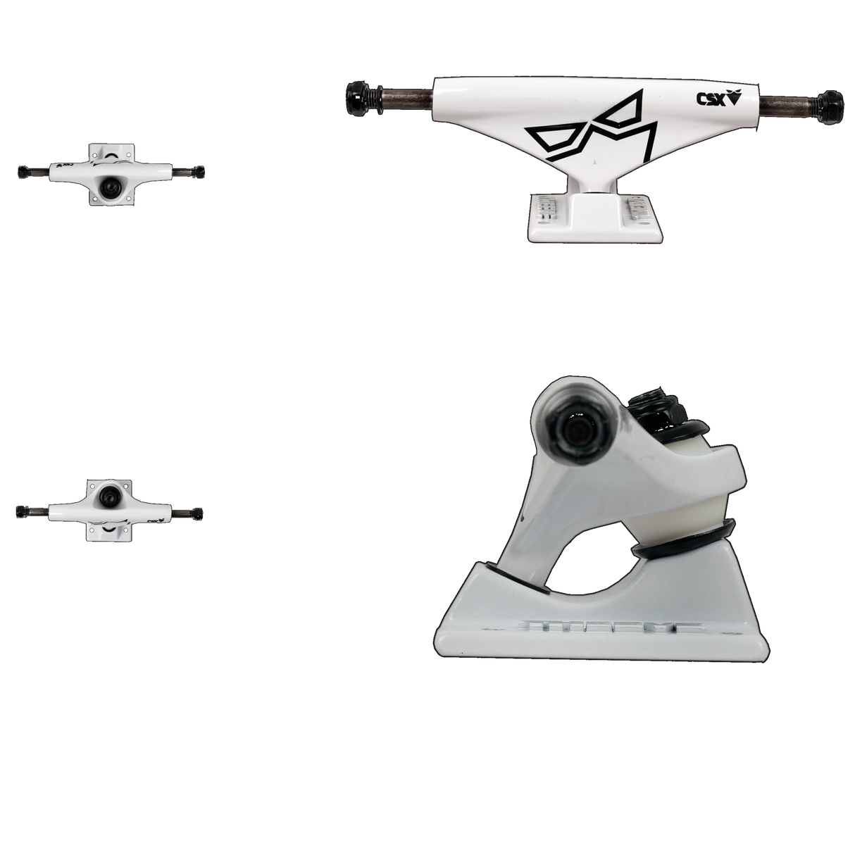 Theeve CSX V3 Skateboard Trucks - White 5.25''