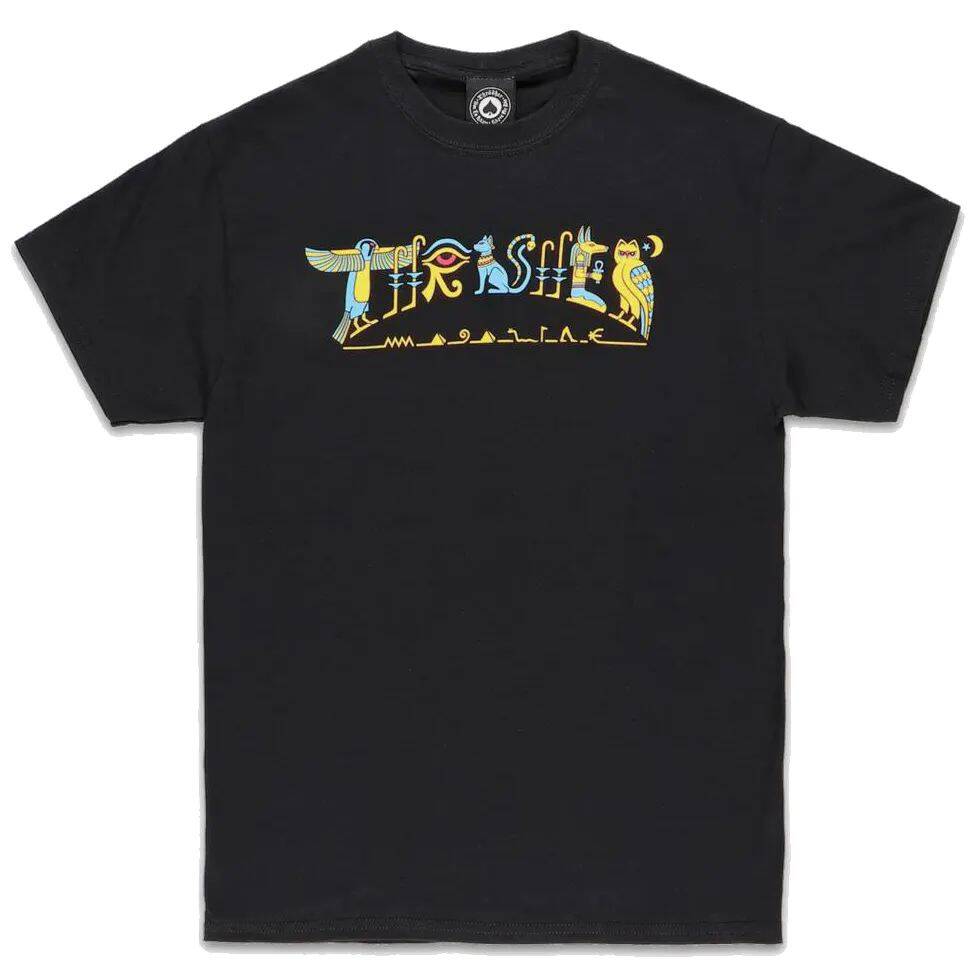 Thrasher Hieroglyphic T Shirt - Black
