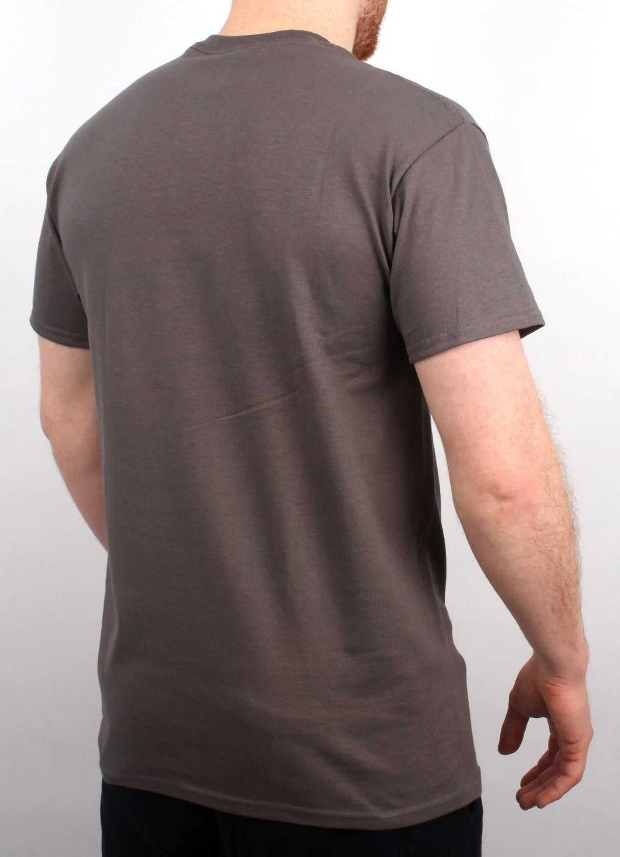 Thrasher Flame Logo T Shirt - Charcoal