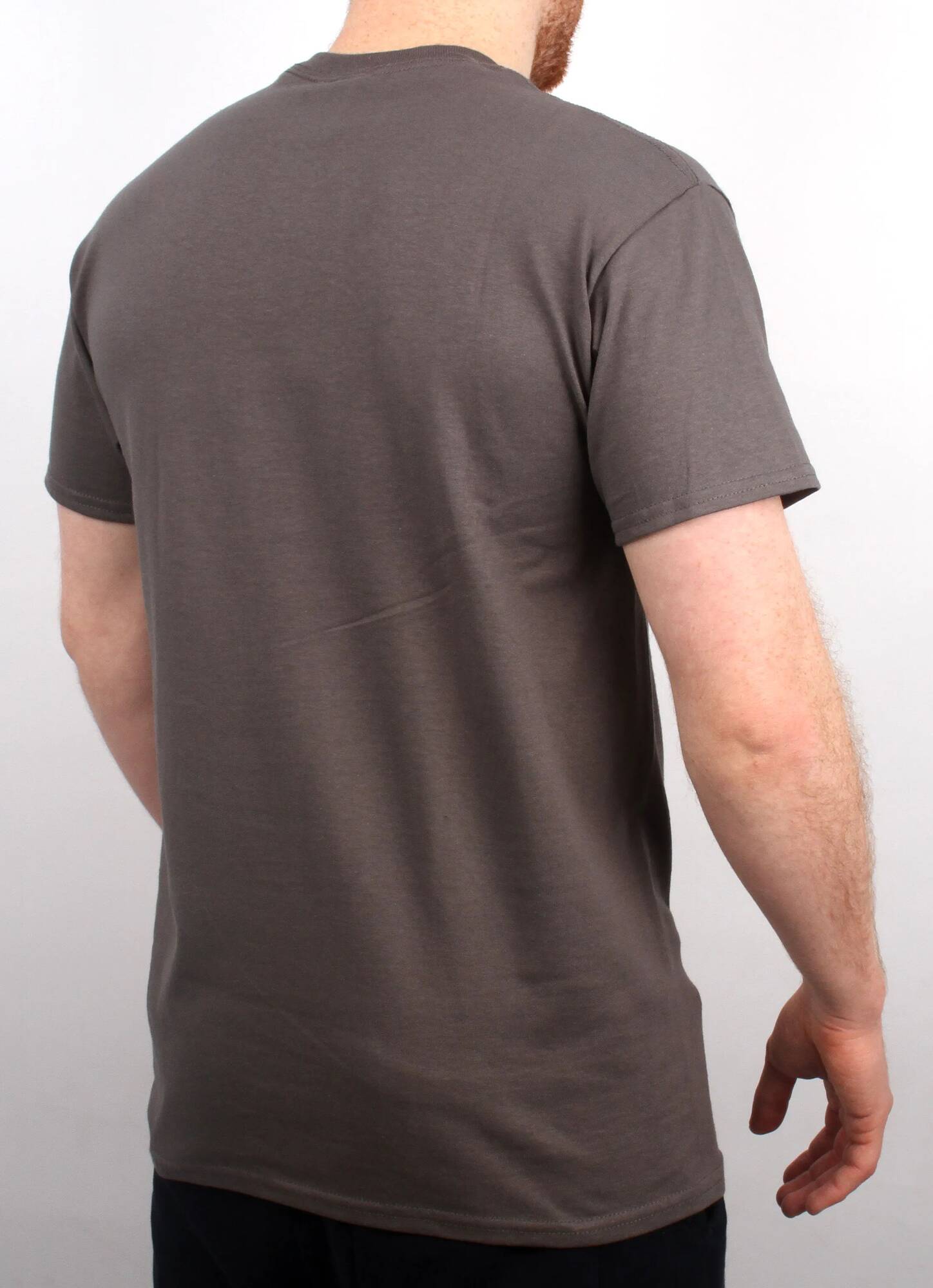 Thrasher Flame Logo T Shirt - Charcoal