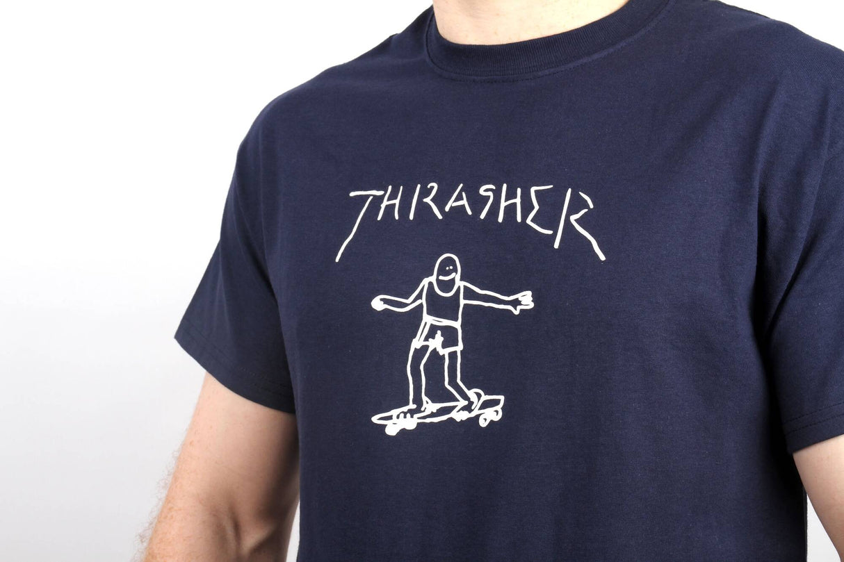 Thrasher Gonz T Shirt - Navy