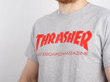 Thrasher Skate Mag T Shirt - Grey/Red