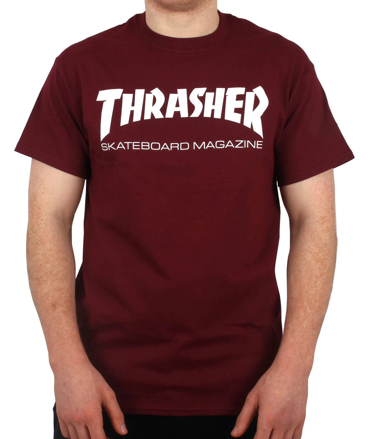 Thrasher Skate Mag T Shirt - Maroon