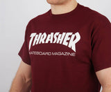 Thrasher Skate Mag T Shirt - Maroon