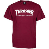 Thrasher Skate Mag T Shirt - Maroon