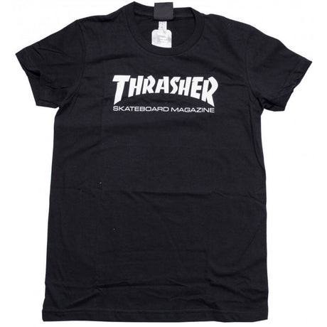 Thrasher Skate Mag Womens T Shirt - Black LRG