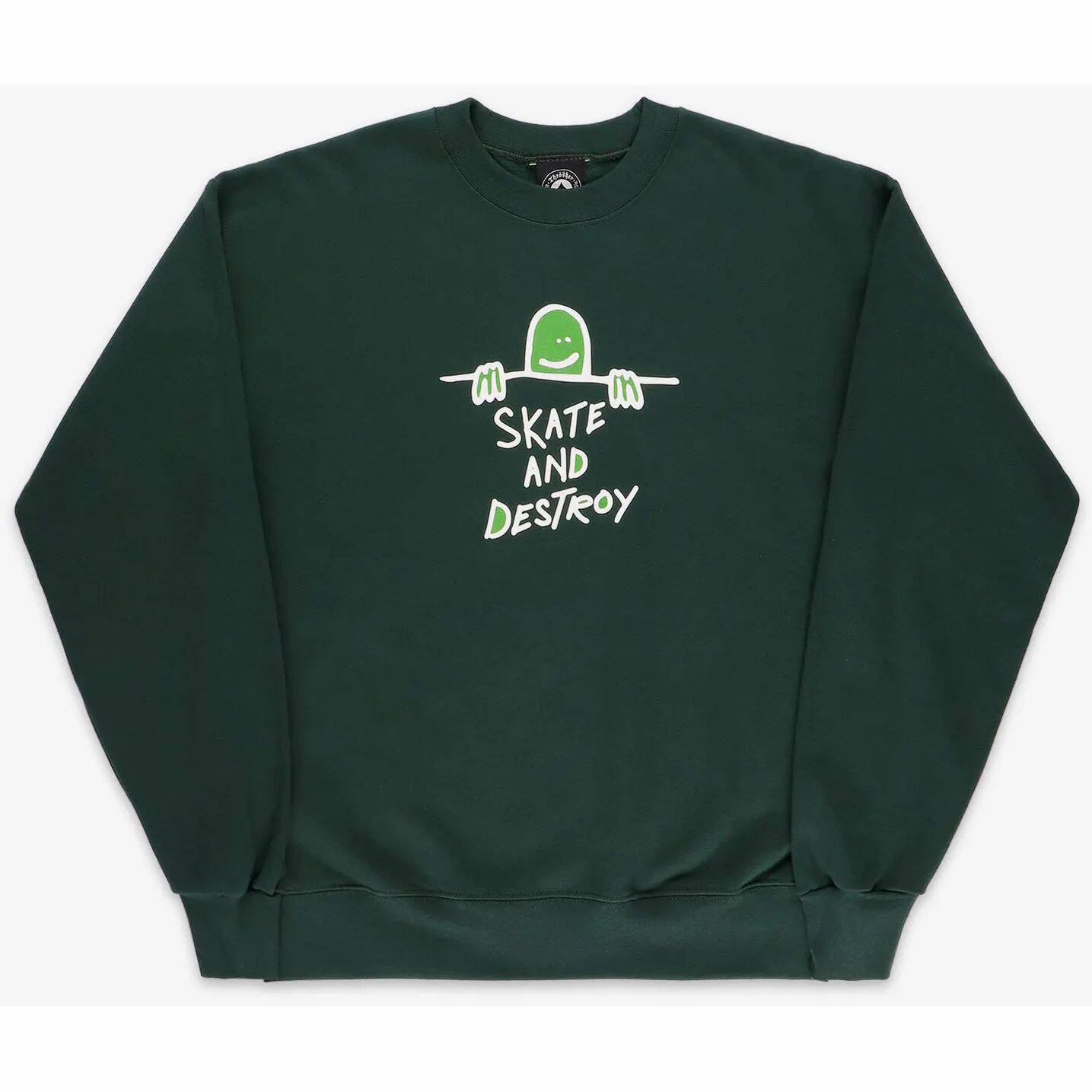 Thrasher Gonz Sad Logo Crewneck - Green