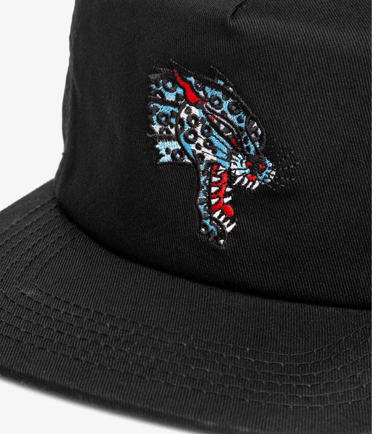 Thrasher Leopard Mag Snapback Cap - Black
