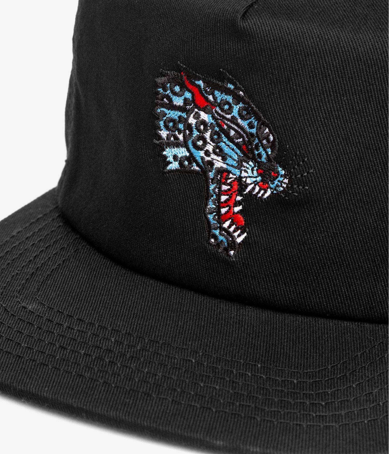 Thrasher Leopard Mag Snapback Cap - Black