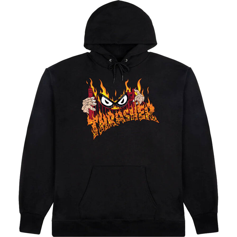 Thrasher Sucka Free Hoodie - Black