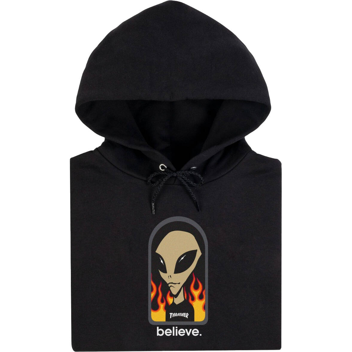 Thrasher x Alien Workshop Believe Hoodie - Black