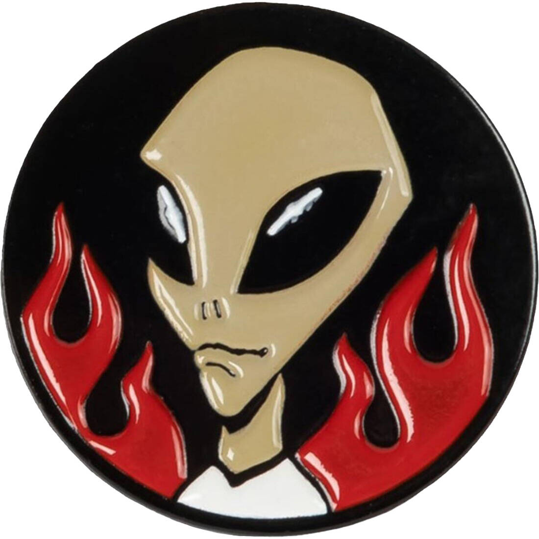 Thrasher x Alien Workshop Believe Lapel Pin - Black