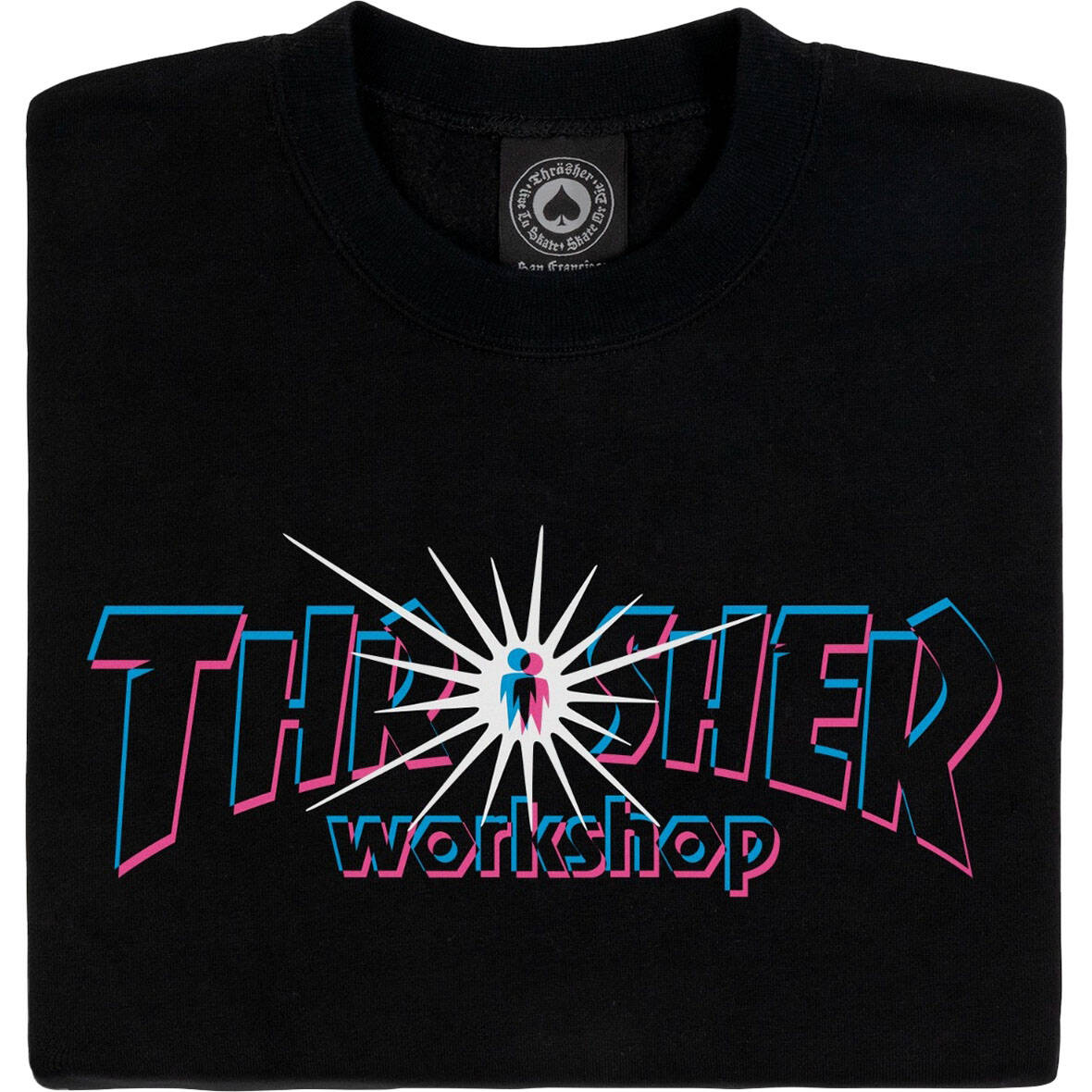 Thrasher x Alien Workshop Nova Crew - Black