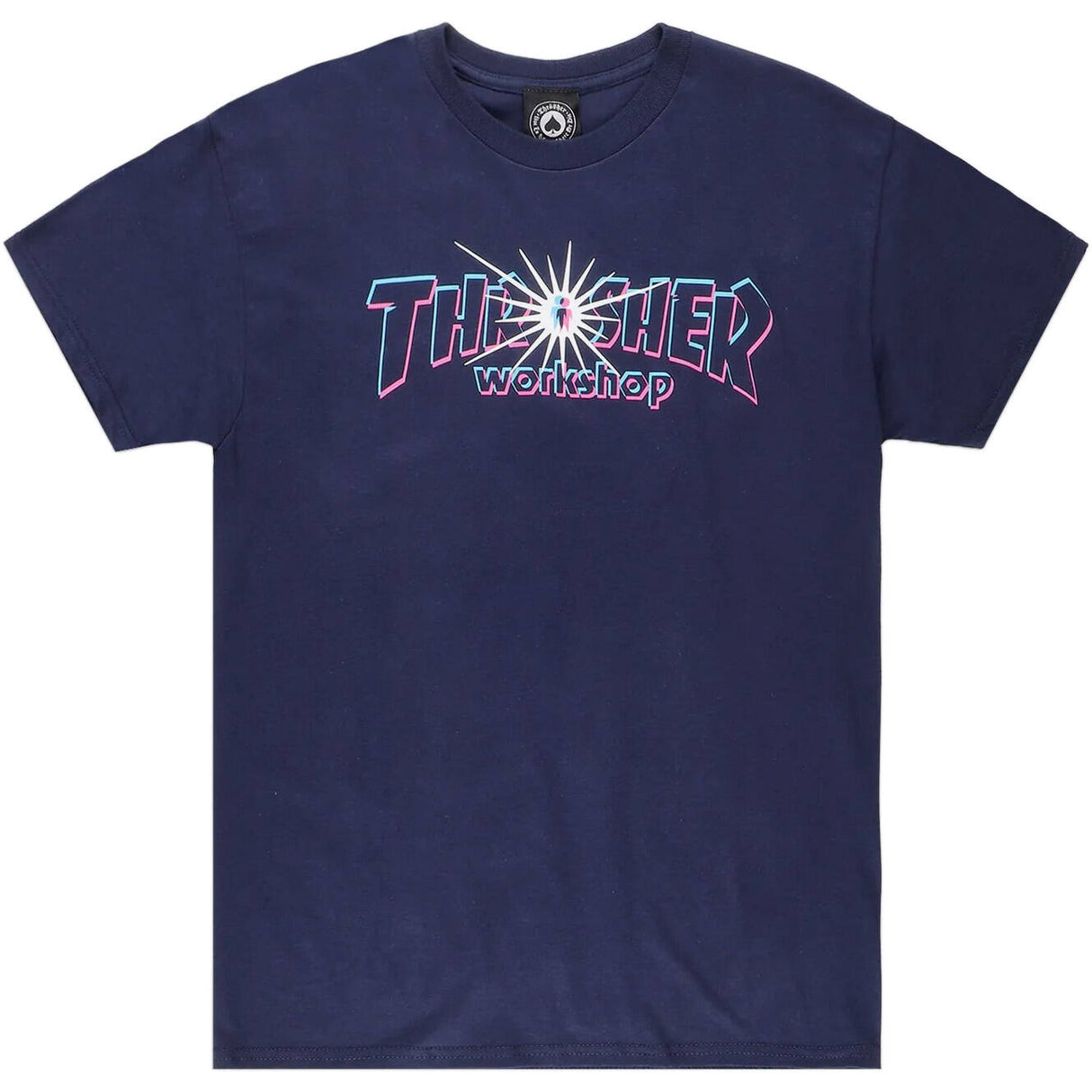 Thrasher x Alien Workshop Nova T Shirt - Navy
