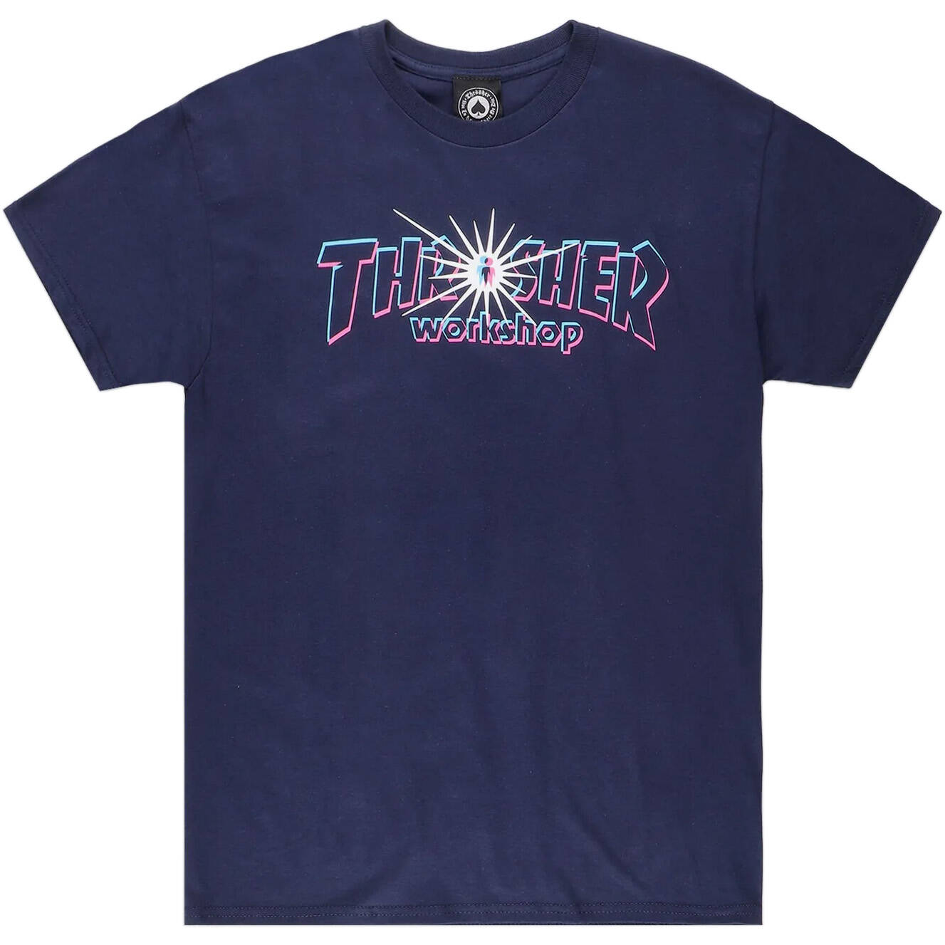 Thrasher x Alien Workshop Nova T Shirt - Navy
