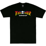 Thrasher x Alien Workshop Spectrum T Shirt - Black