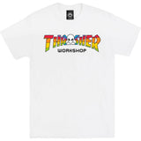 Thrasher x Alien Workshop Spectrum T Shirt - White