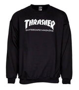 Thrasher Skate Mag Logo Crewneck - Black