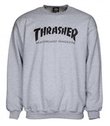 Thrasher Skate Mag Logo Crewneck Sweater - Heather - Large