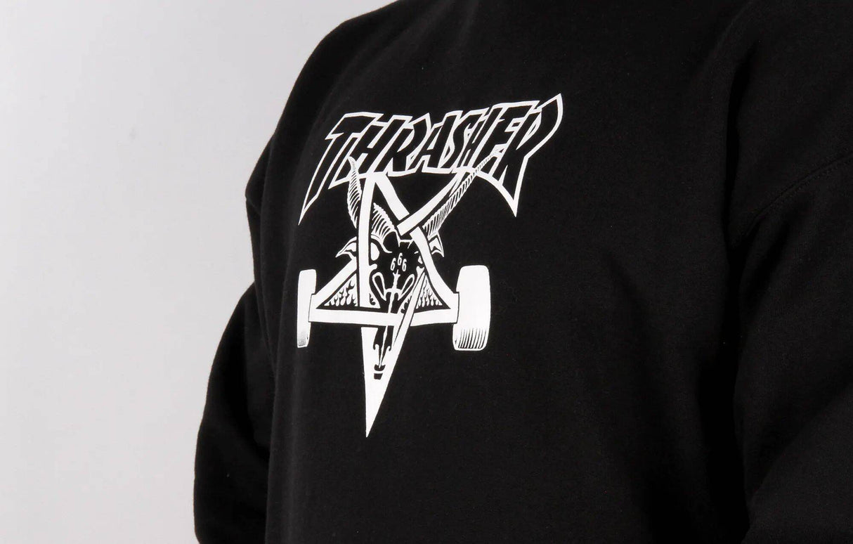 Thrasher Skategoat Hoodie - Black