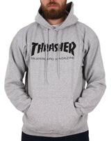 Thrasher Skate Mag Logo Hoodie - Grey Heather