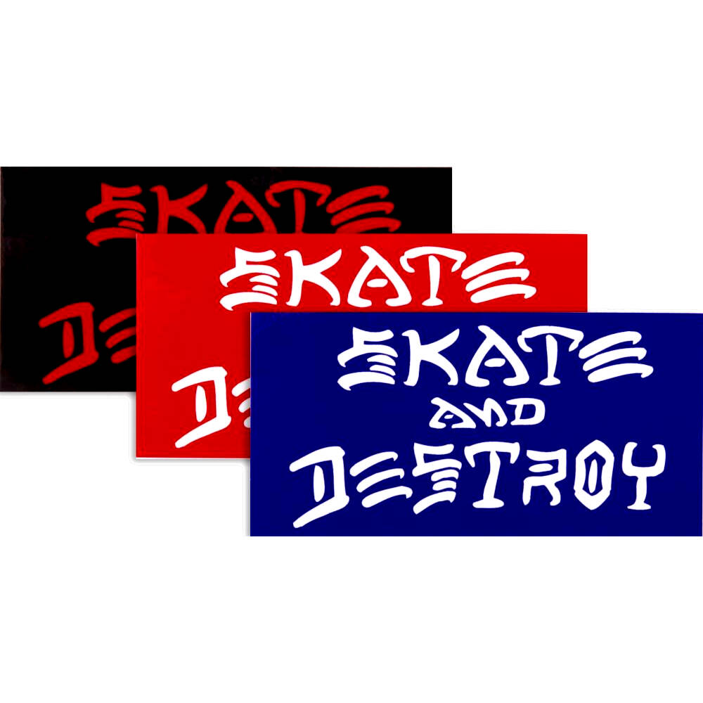 Thrasher Skate &amp; Destroy Skateboard Sticker - Random