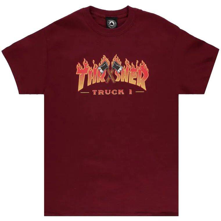 Thrasher Truck 1 T Shirt - Maroon