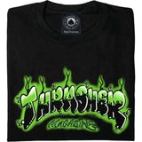 Thrasher Airbrush T Shirt - Black