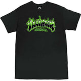 Thrasher Airbrush T Shirt - Black