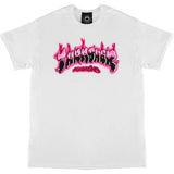 Thrasher Airbrush T Shirt - White