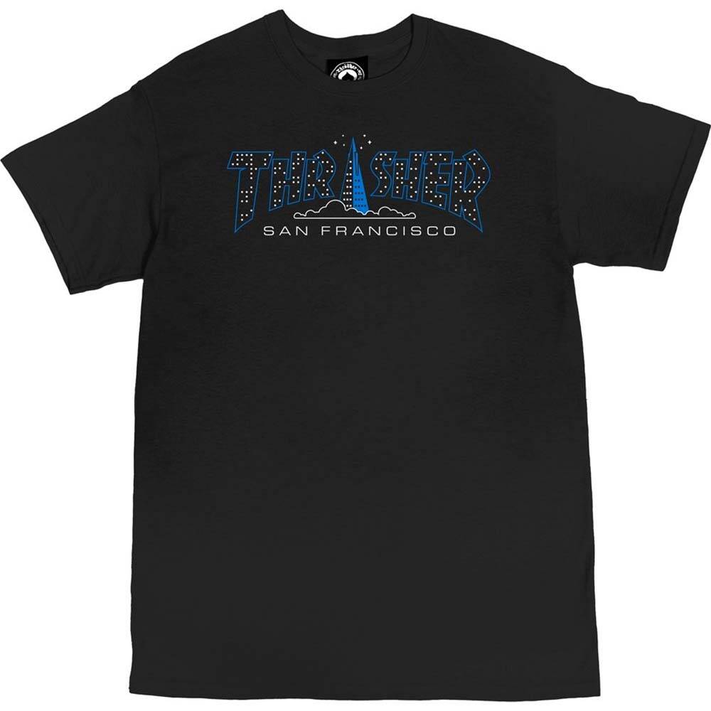 Thrasher Pyramid T Shirt - Black