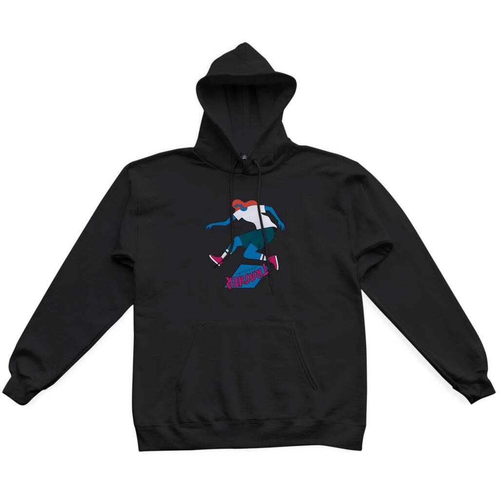 Thrasher Trasher Tre Hoodie - Black