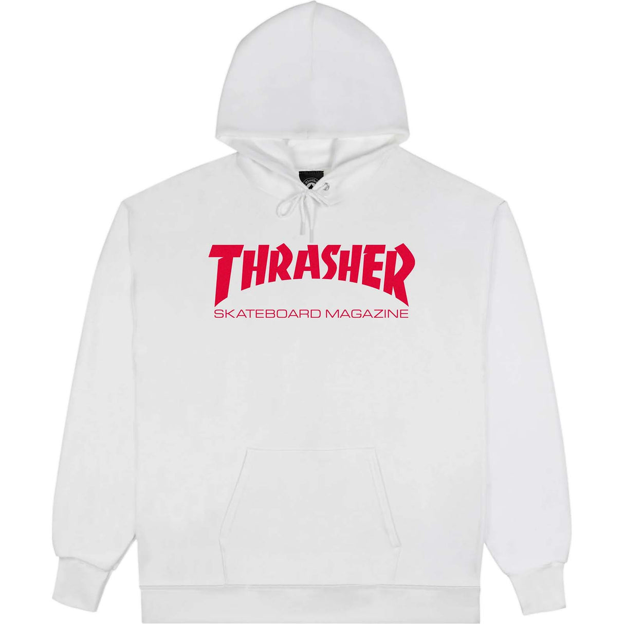 Thrasher Skate Mag Logo Hoodie - White/Red