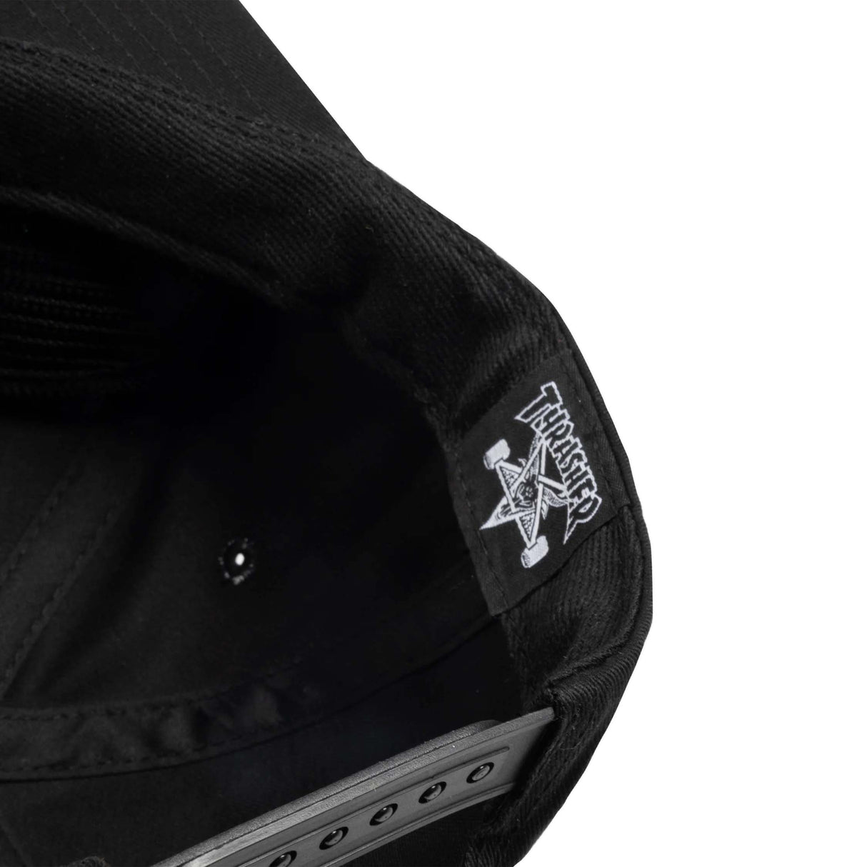 Thrasher Brick Cap - Black